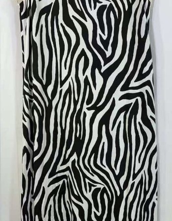     100% Βαμβακερό Φόρεμα Zebra