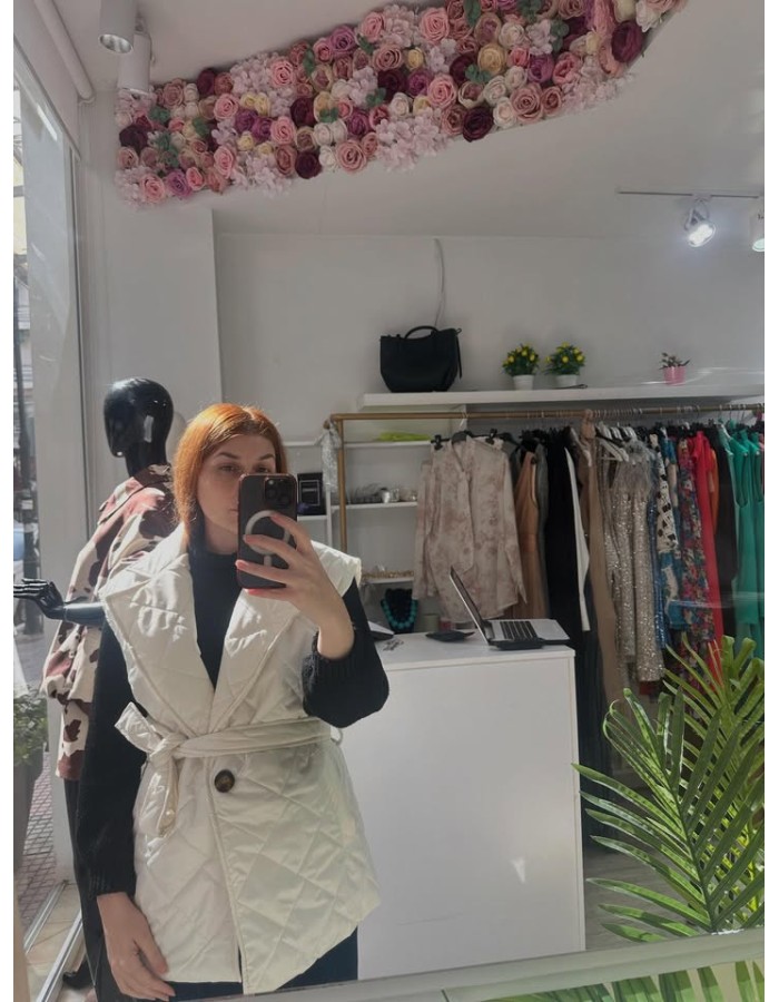SS25 Artemida white jacket 