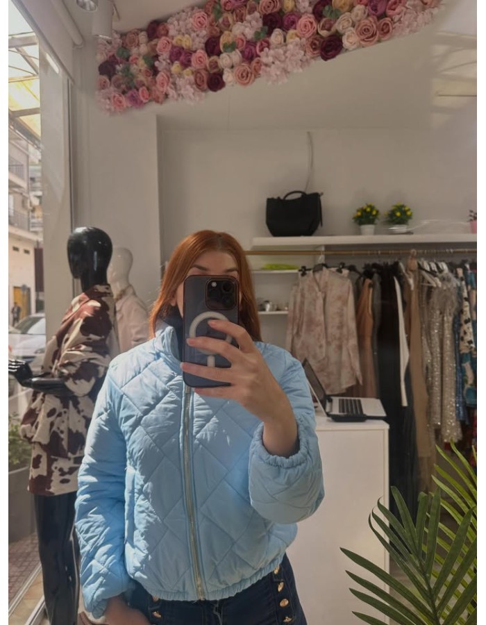 SS25 Vera σιελ puffer