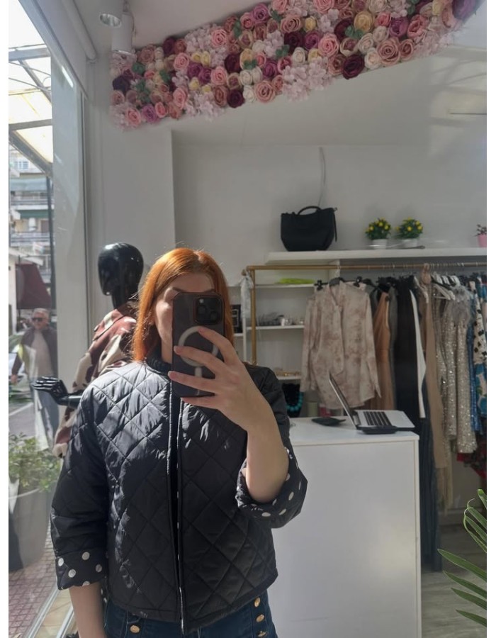 SS25 Black puffer