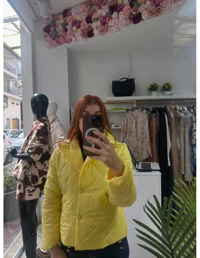 SS25 Sandra yellow puffer