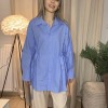 SS25 Selen blue πουκάμισο 