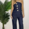 SS25 Barardi jean jumpsuit