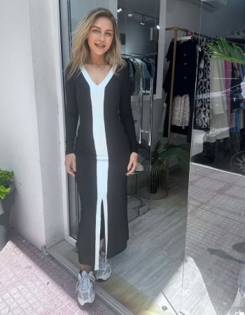 SS25 Kallia black dress