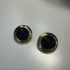 FW25 Gold black earrings 02