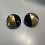 FW25 Black & gold earrings