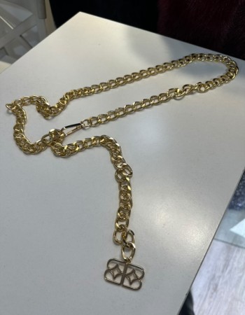 FW25 Chain belt gold