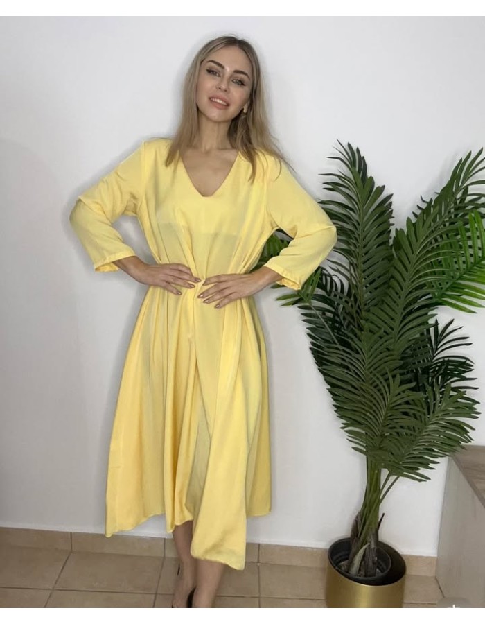 SS25 Suzana dress yellow